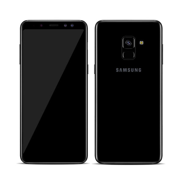 SAMSUNG - 中古美品 GALAXY A8+ 2018 Samsung Galaxy A8+ Black Unlocked Cell Phones & Smartphones