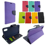 Leather Wallet Case - Samsung Galaxy S7 - S10